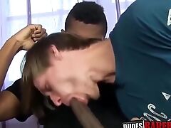 Teenage Eighteen+ Shrieks During Hard Interracial Raw Fuck-jamboree Session