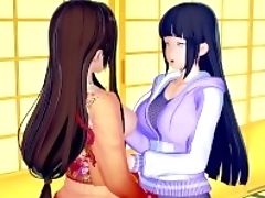 'naruto Hinata X Hanabi Girl/girl Anime Porn'