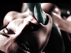 'hot Chicks Got Deepthroat Fuck From Alien Monstera - Compilation'